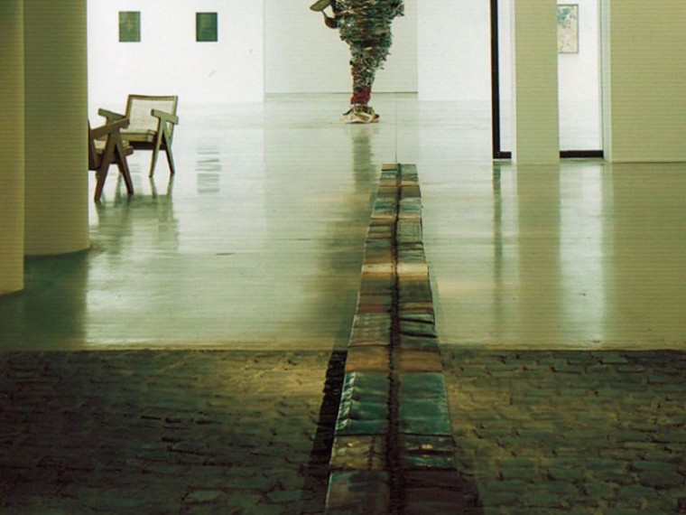 Huella en la Memoria (detalle), 2015. Instalación. Dimensiones variables